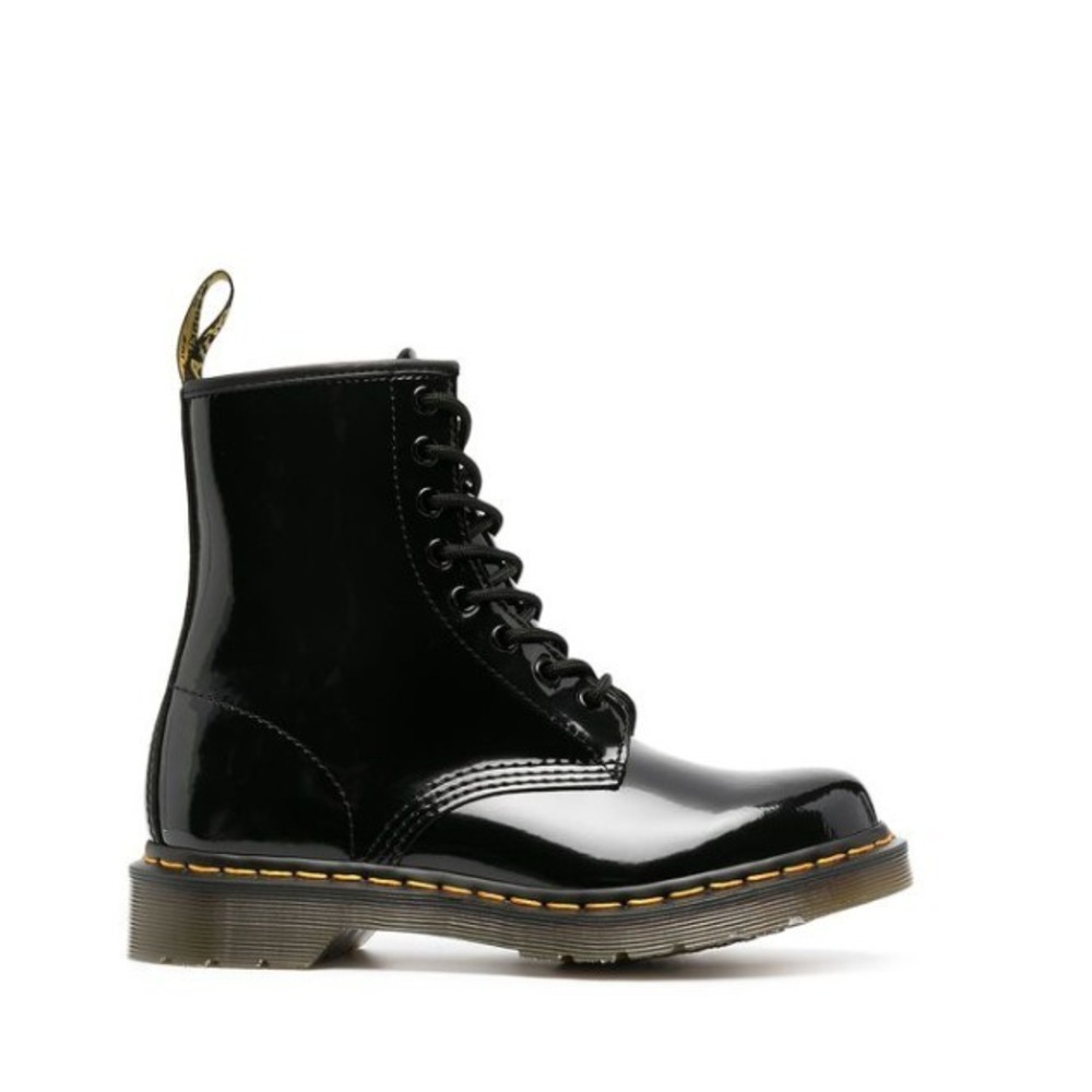 Dr. Martens 1460 Originals Eight-Eye Lace-Up Boot Patent Finish Size 7 NWNT